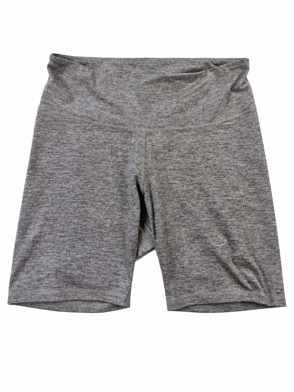 Old Navy Active Go-Dry Gray Marled High Waist Biker Shorts XL